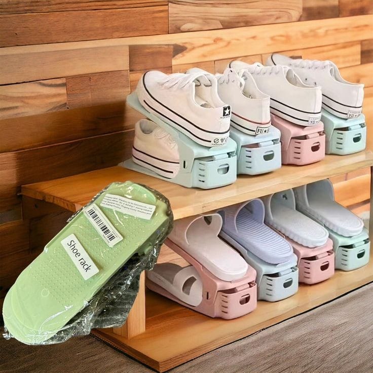 Chic™ Double-Layer Shoe Organizer