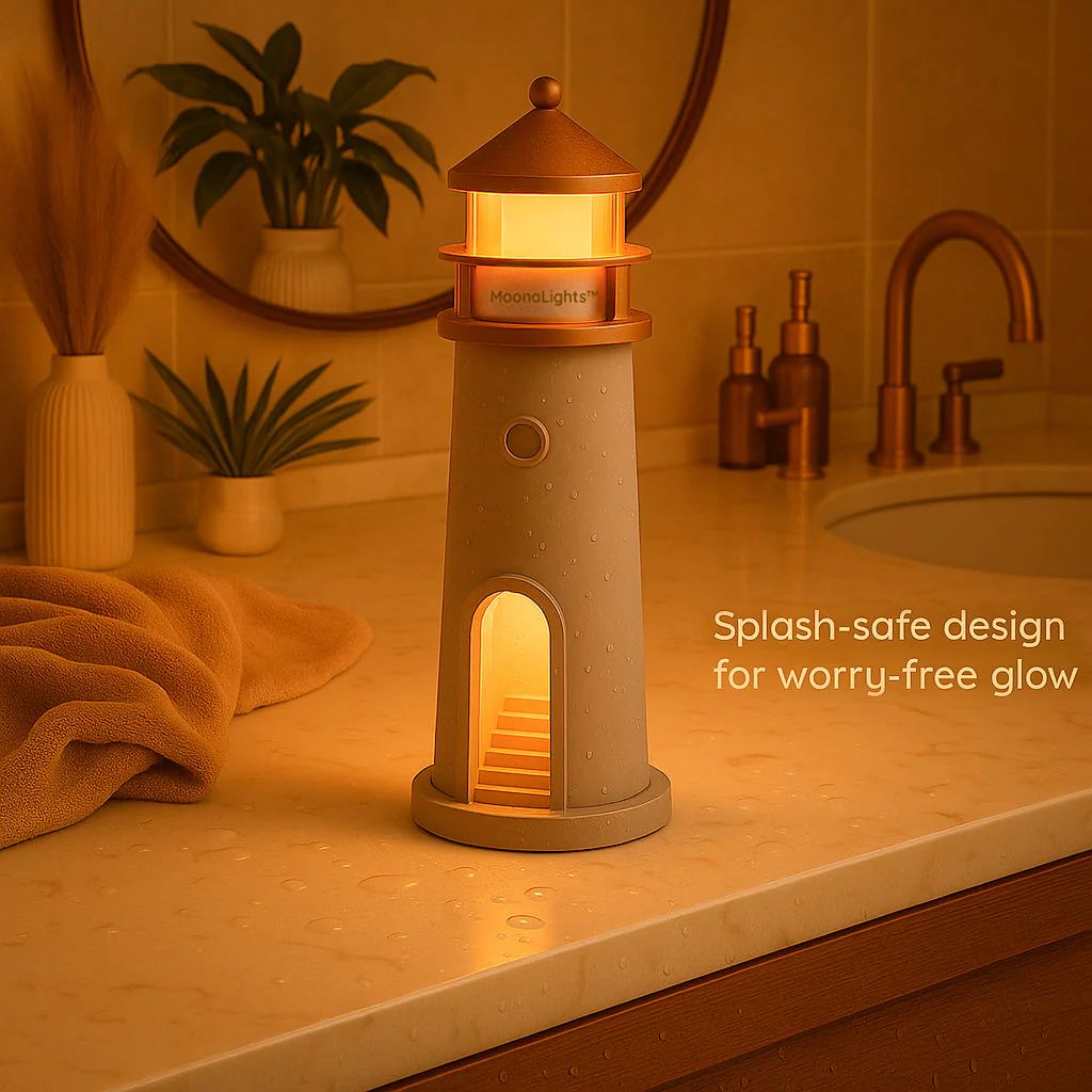 Moona™ 3D Moon Projector Lighthouse