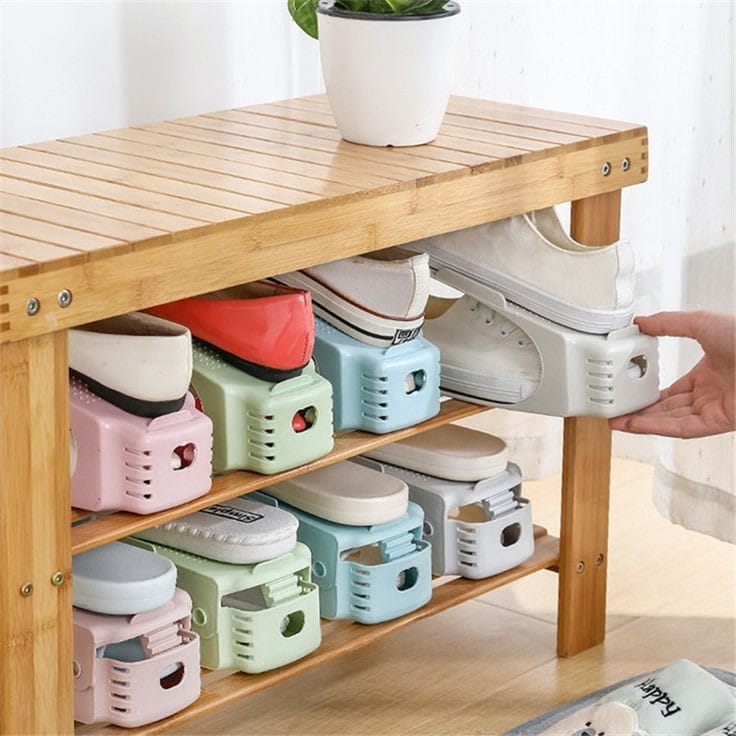 Chic™ Double-Layer Shoe Organizer