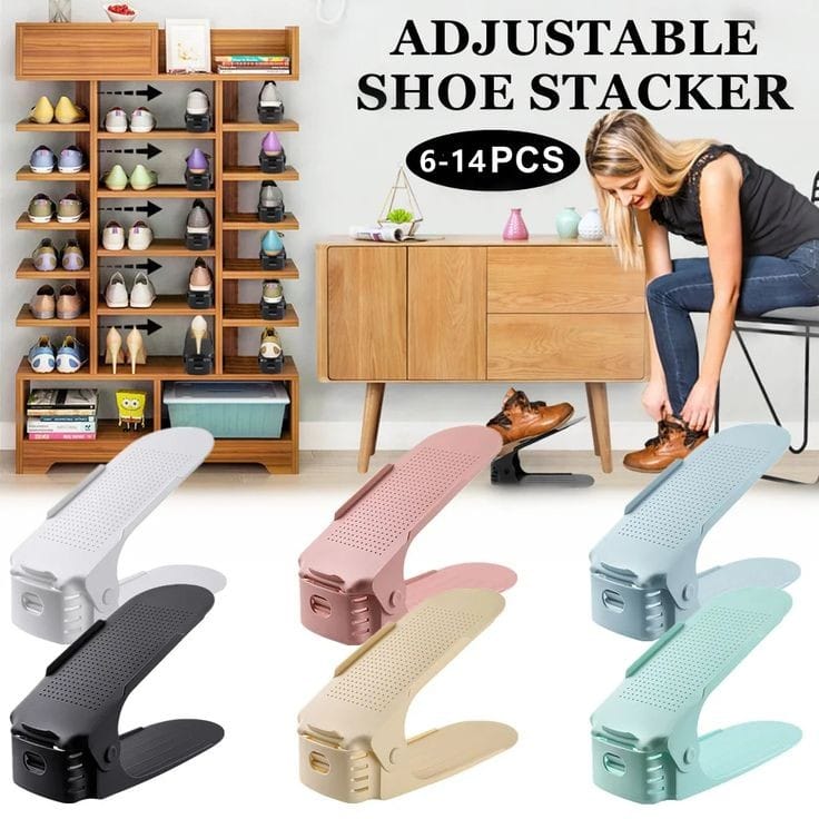 Chic™ Double-Layer Shoe Organizer